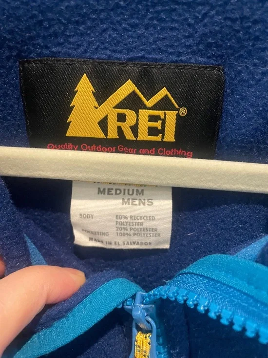 Red Zip Fleece - Picture 2 of 4